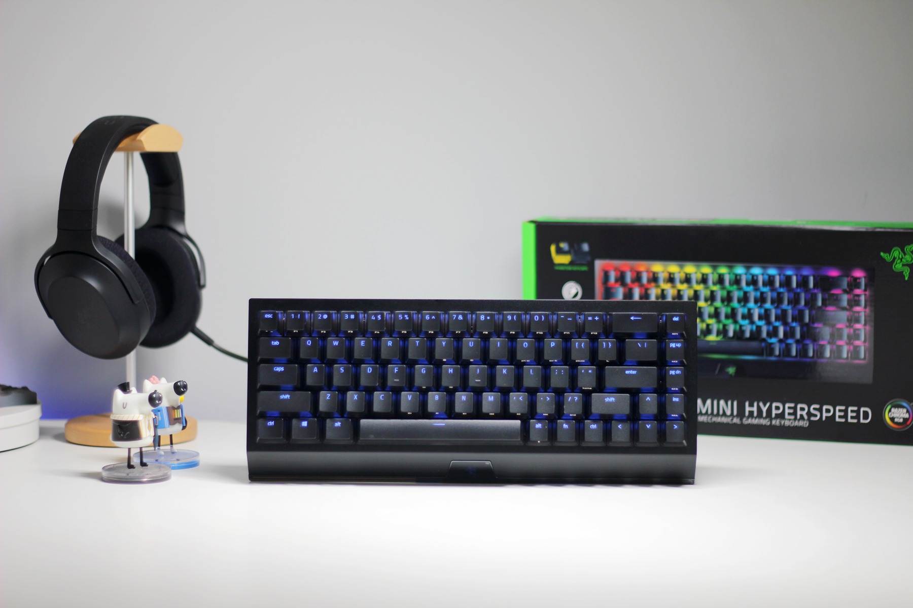 雷蛇键盘高级效果分享,雷蛇单手键盘改造