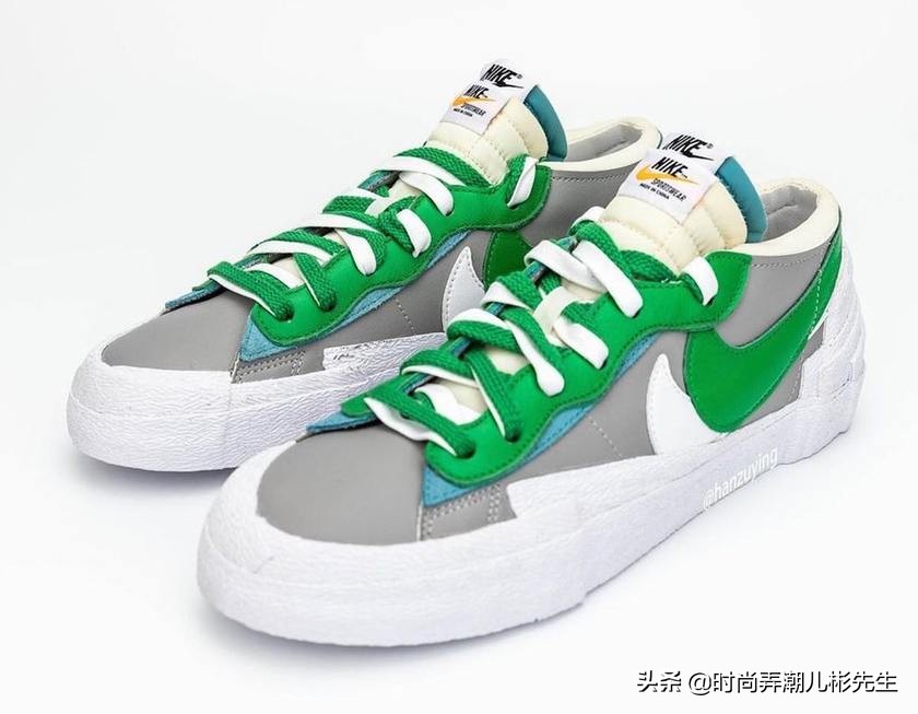 sacaixnikeblazerlow白橙,sacaixnike测评
