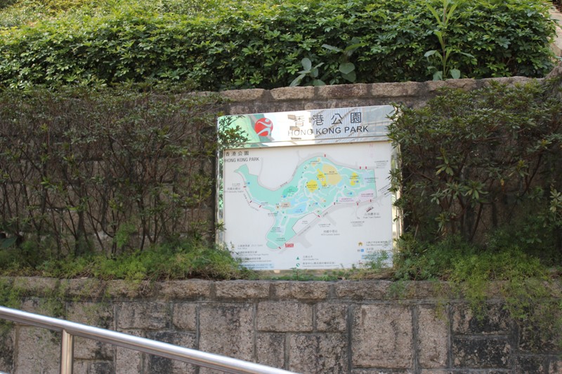 石屎森林中的一块翡翠——香港公园