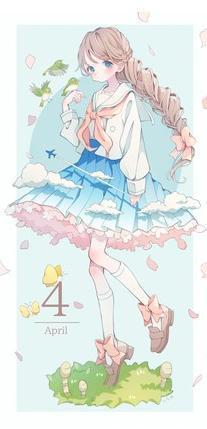 二次元人物半侧脸怎么画,二次元好看人物画法