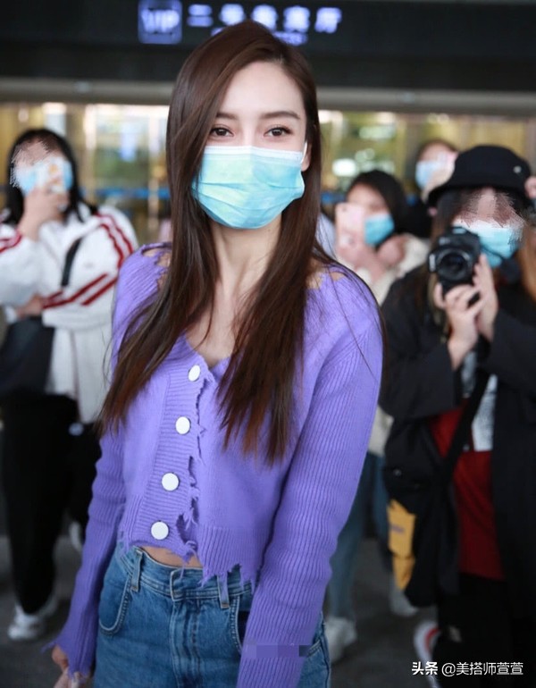 baby杨颖同款马甲穿搭,杨颖私服夏季穿搭裙子