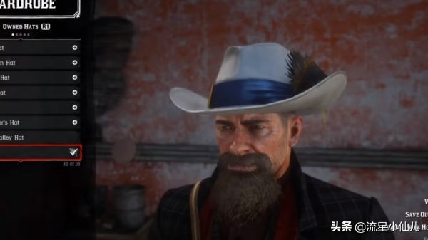 荒野大镖客捡的帽子怎么保存,荒野大镖客打掉三个人的帽子