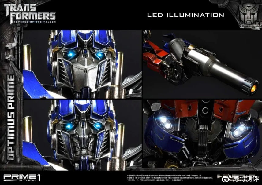 p1s变五擎天柱雕像,p1s能量战士擎天柱豪华版本