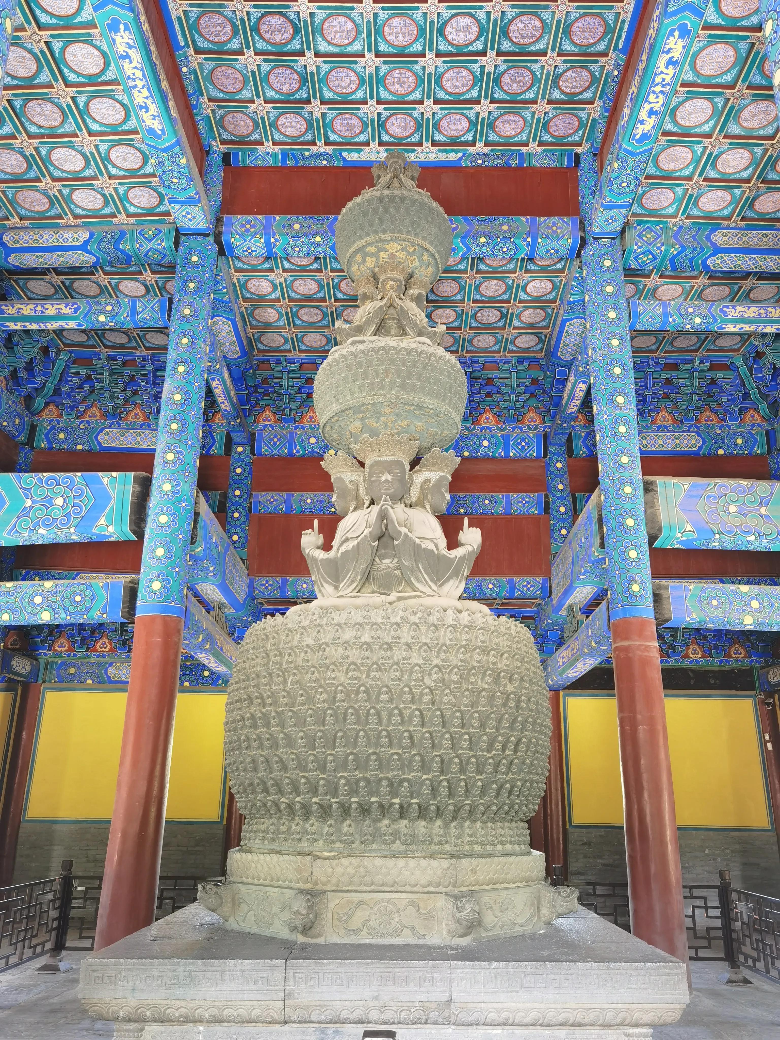 正定县隆兴寺图片,正定县隆兴寺