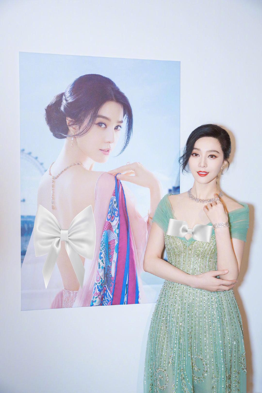 范冰冰背LV包包，戴鸽子蛋钻戒，粉色少女裙竟然只要89元还包邮？