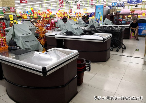 超市设计图视频,小超市货架摆放设计