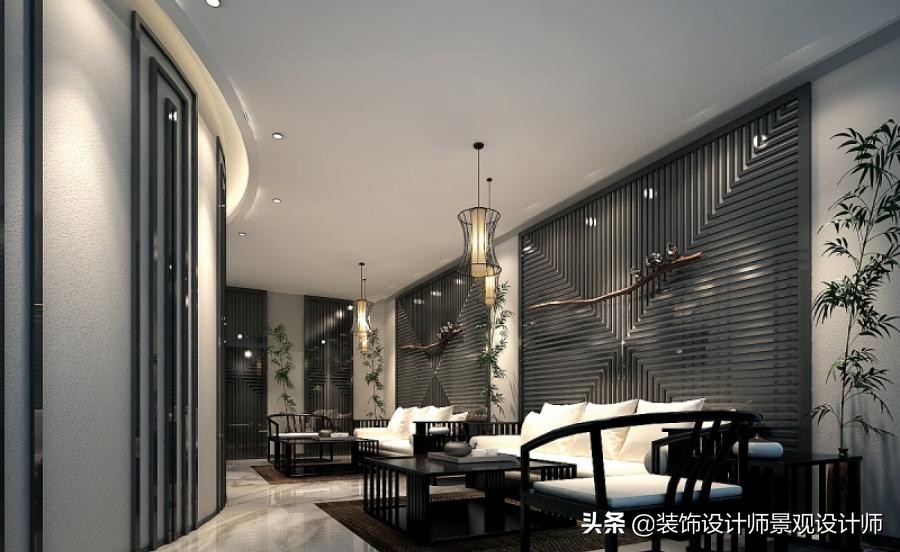 50平米禅意中医养生馆设计图,中医养生理疗会所设计