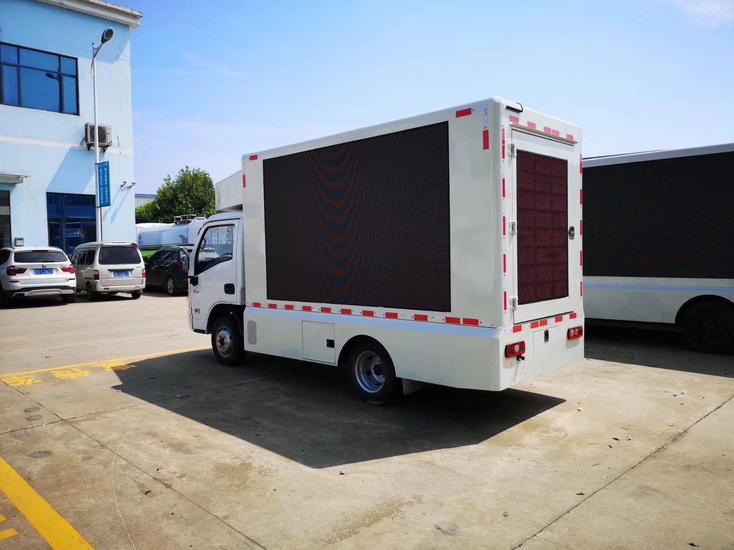 福田祥菱led广告车,福田祥菱影视广告宣传车