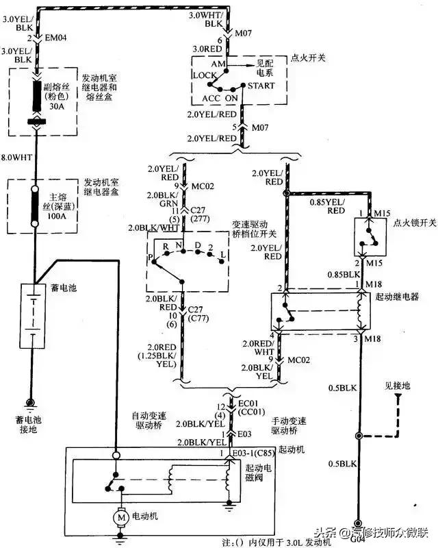 一分钟教你看懂汽车电路图,汽车电路图怎么看才简单易懂