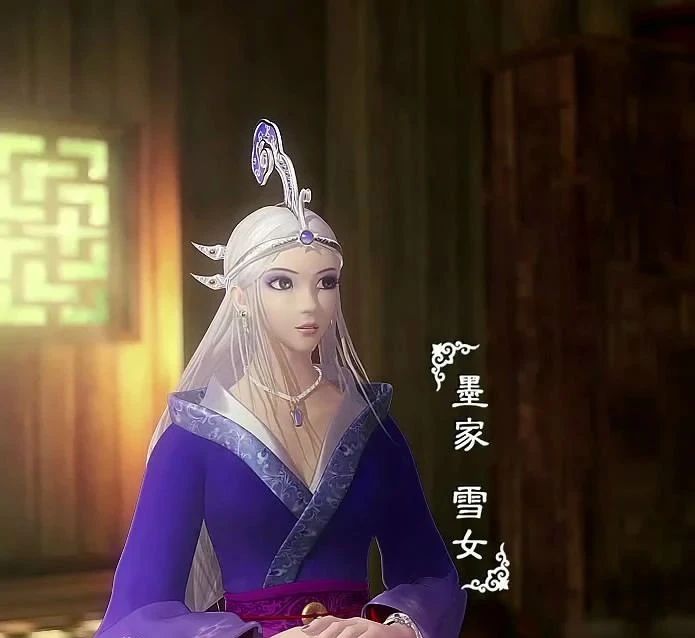 秦时明月高渐离和雪女打影蝠,秦时明月高渐离和雪女的故事