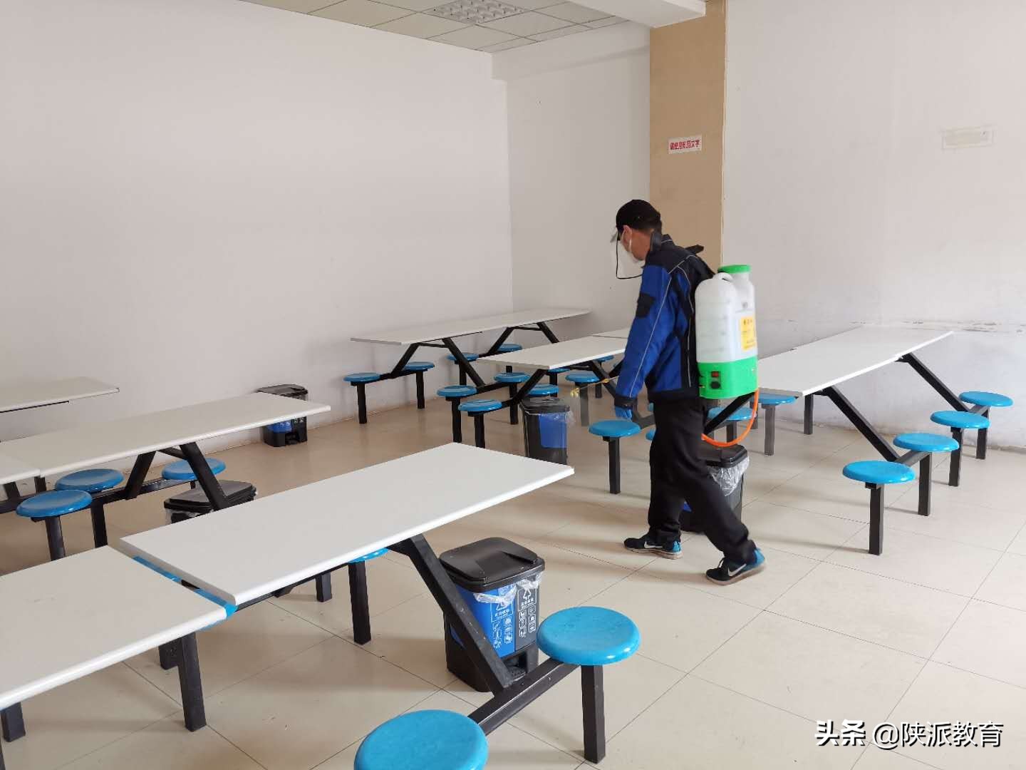 复学防疫演练小学,初三开学复课演练报道