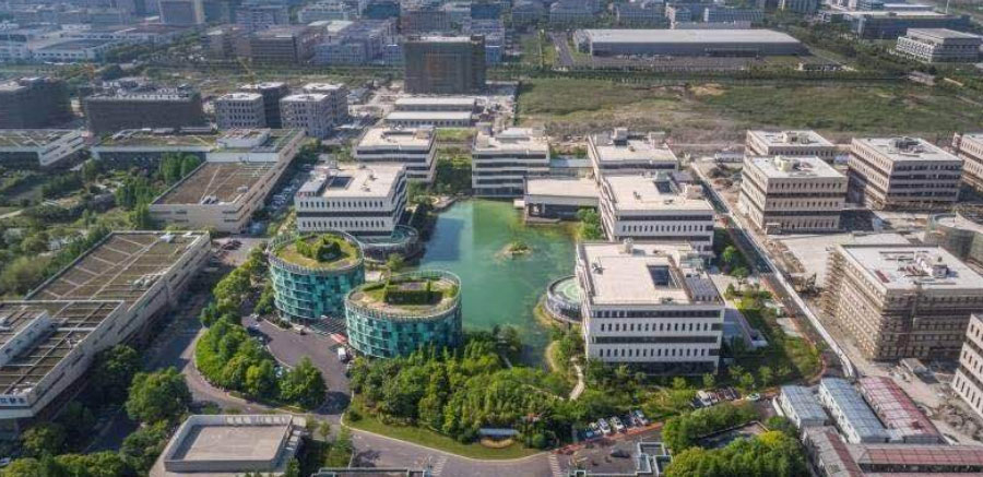 上海临港浦江国际科技城,长三角观察高铁