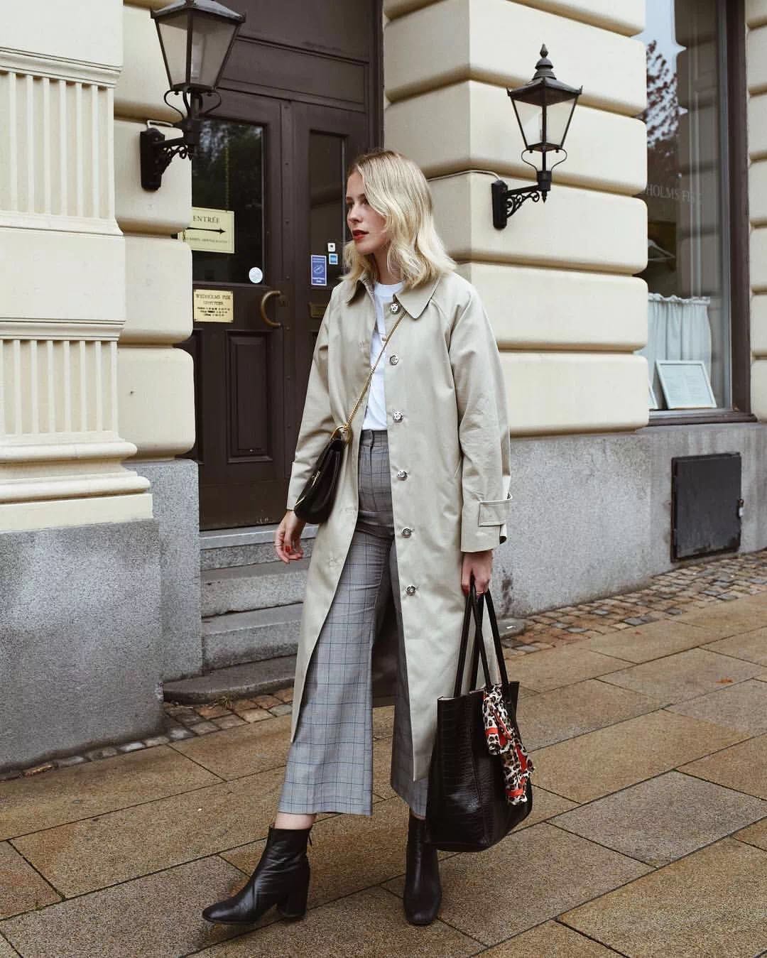 搭配阔腿裤的短外套推荐,搭配阔腿裤穿的短外套