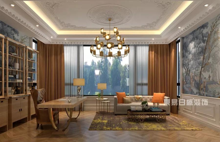 100个绝美书房设计,简单高端大气八平米书房设计