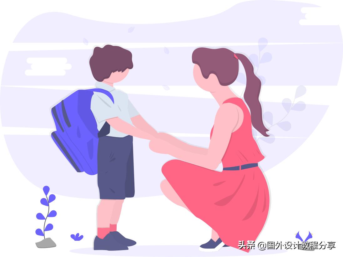 扁平矢量插画教程,矢量扁平插画怎么画