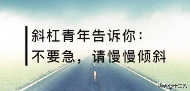 为什么当斜杠青年,你怎么看待斜杠青年