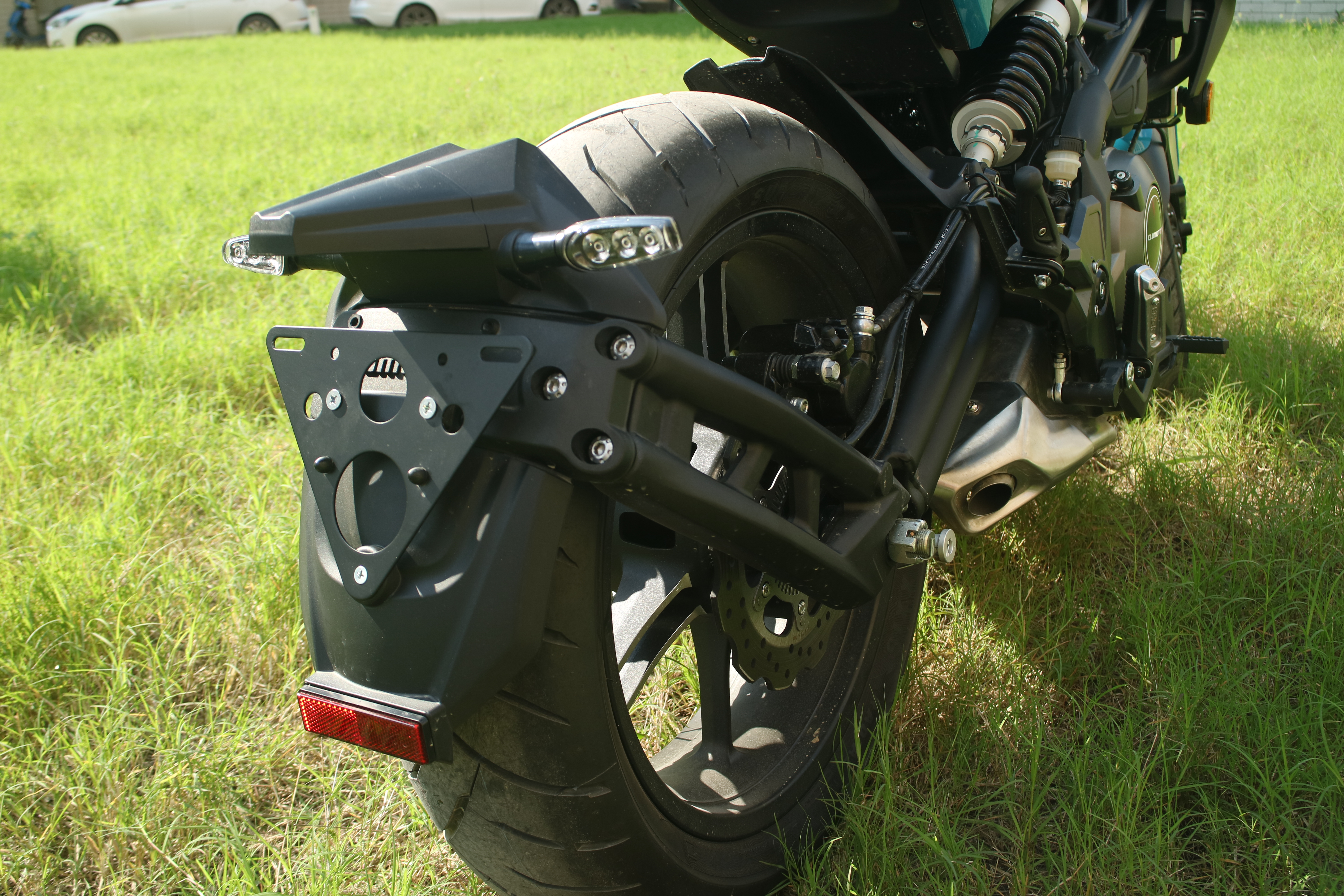 试驾奔达350,追350车测评