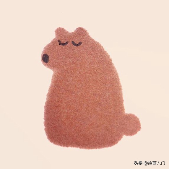 可爱温馨的手绘风插画,色彩鲜艳线条简单的插画