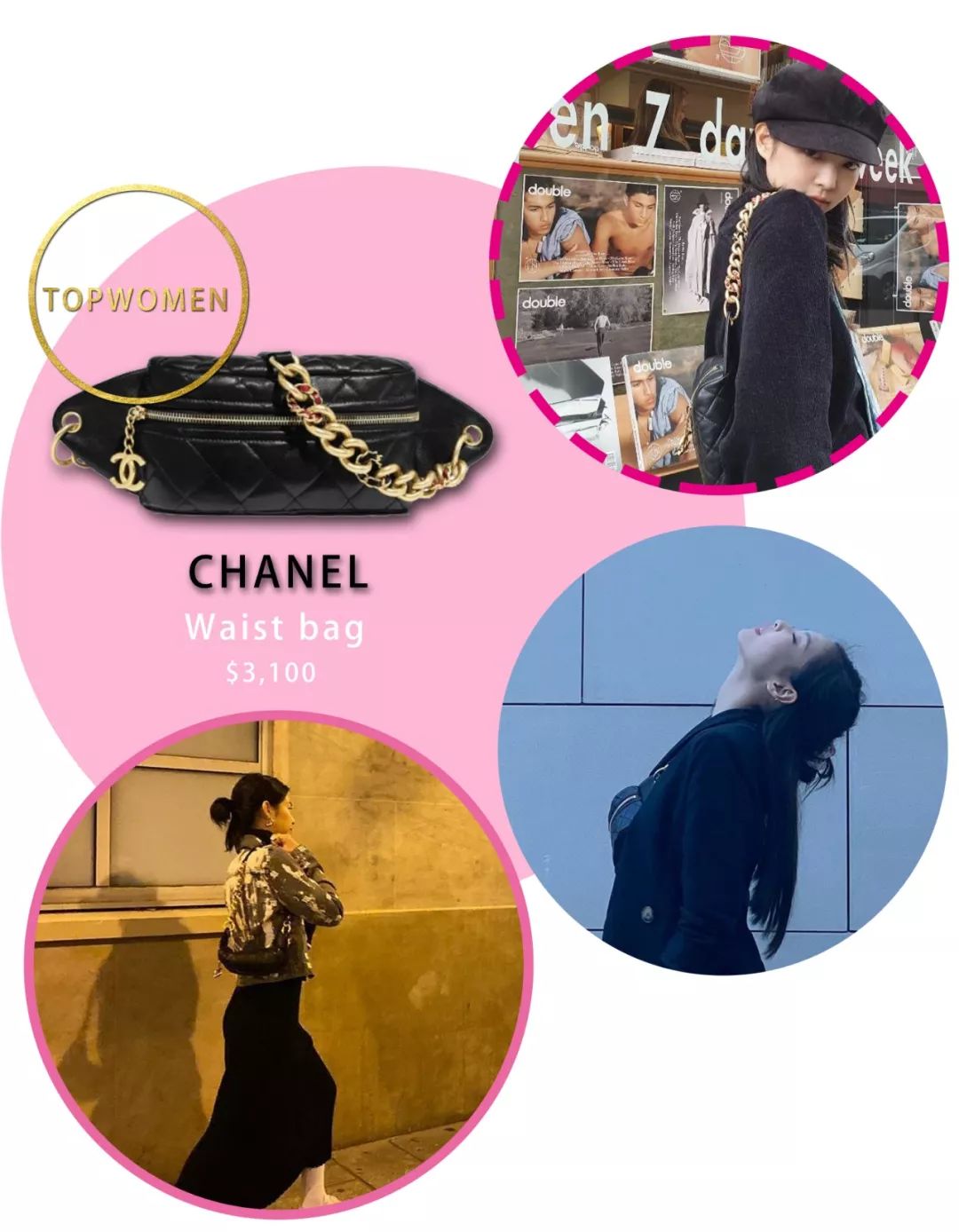 blackpink19年收藏盒团照,blackpink联名款包