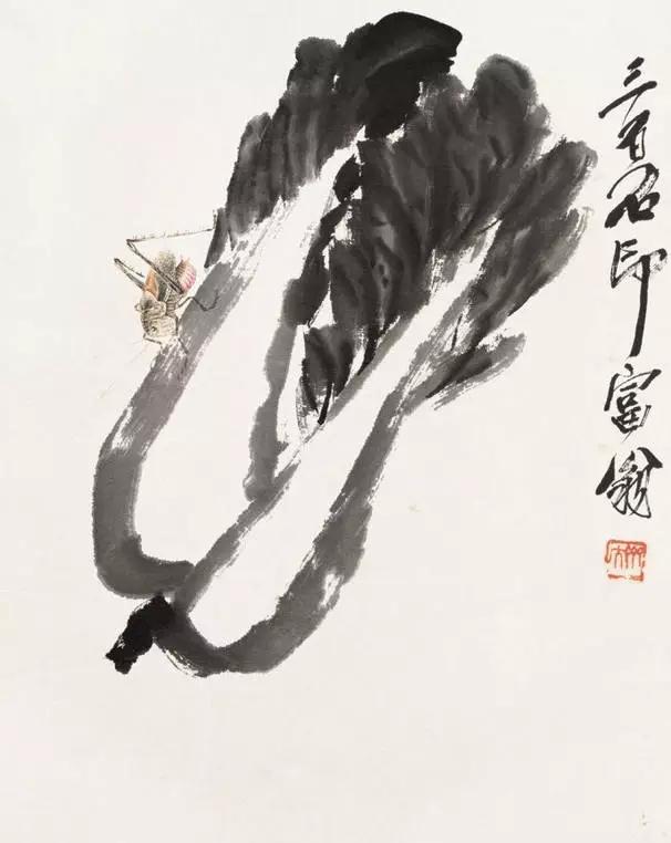 画白菜技法,3d白菜画