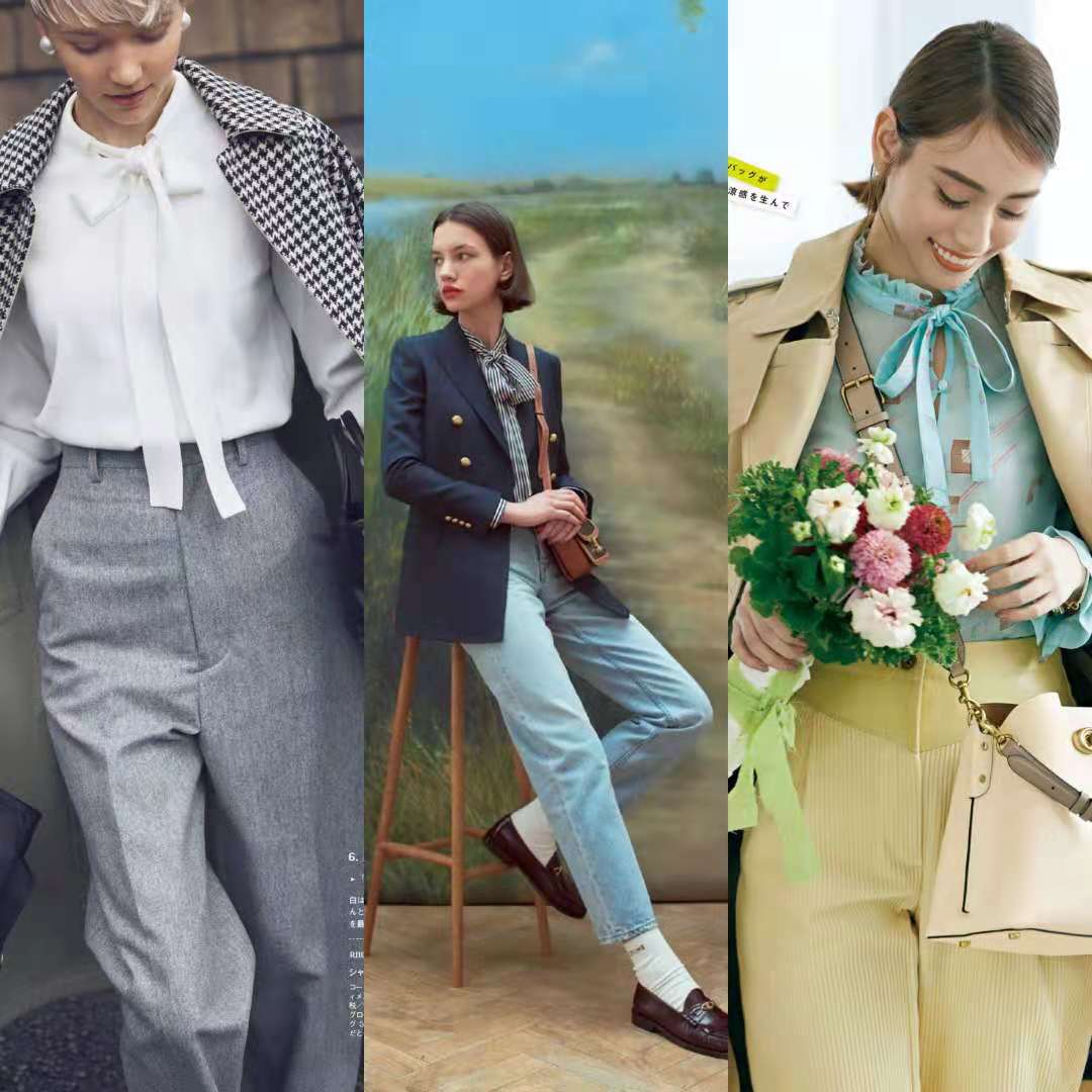 飘带白衬衣怎么穿出高级感,夏季百搭衬衫气质设计感高端