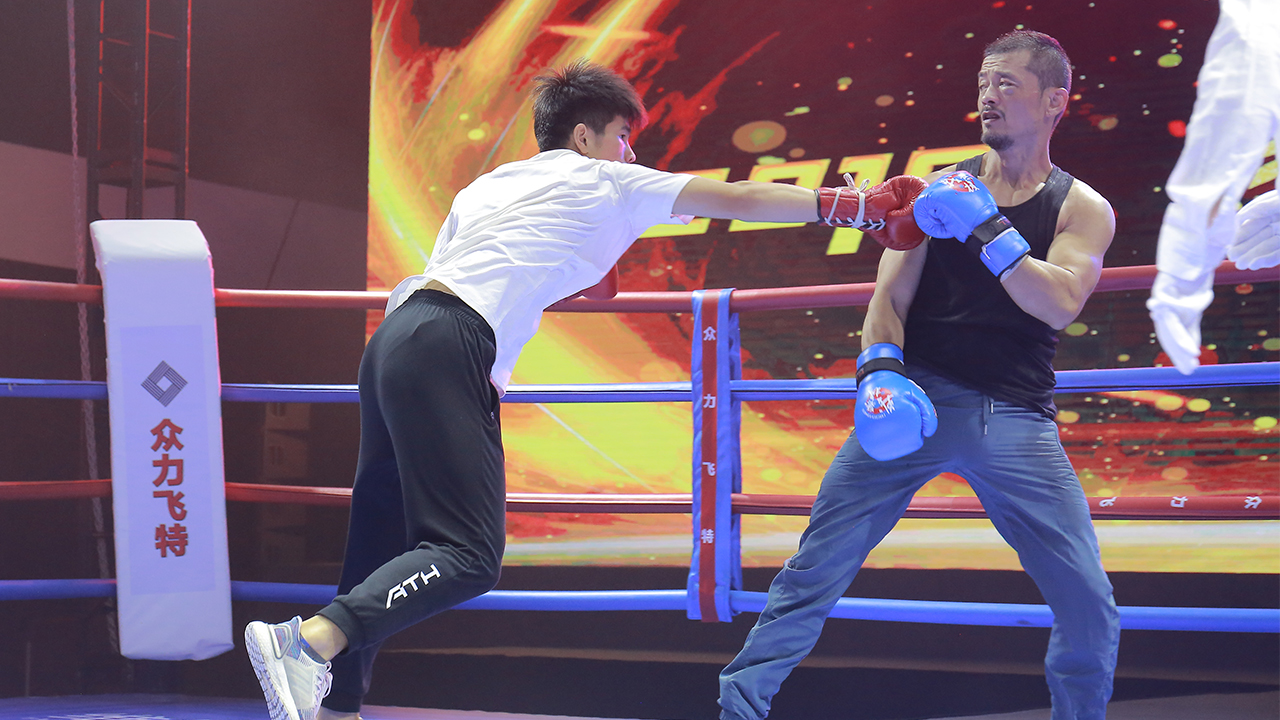 心意六合拳传人演练八字功,心意六合拳对打视频