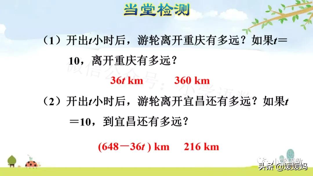 人教版数学五上用字母表示数,五年级数学上册用字母表示数讲解