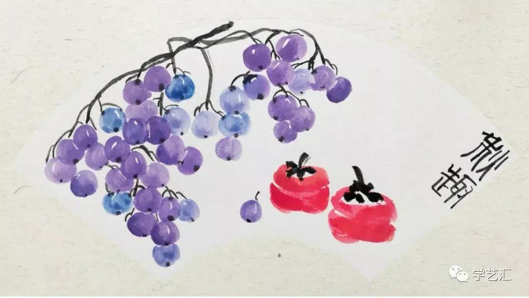 绘画水墨作品大全,水墨画儿童绘画技法新教程