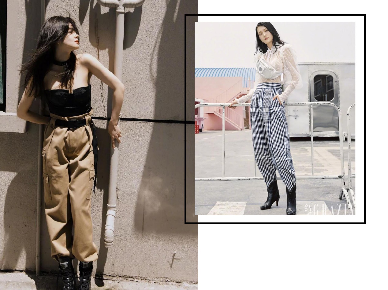 工装裤永远不会过时还百搭又帅气,工装裤又美又飒