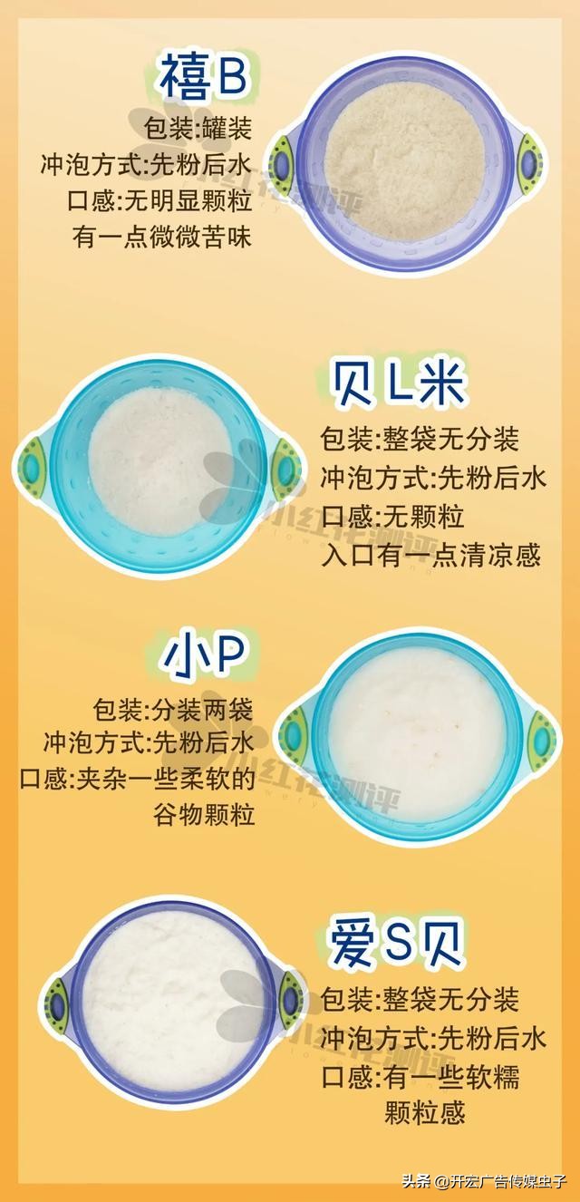 7月龄宝宝米粉测评,六月龄宝宝米粉测评