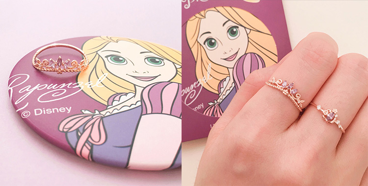 迪士尼公主婚戒多少钱,迪士尼艾莎安娜对戒