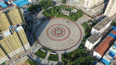 汉城改名原因,新野汉城广场改造