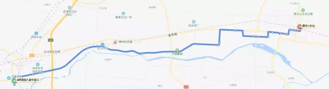 洛阳市区到县城公交车,洛阳龙门到济源城际公交时刻表