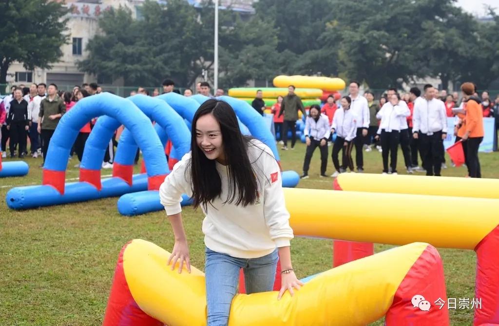 真人“俄罗斯方块”“八仙过海”……这场运动会有“趣味”