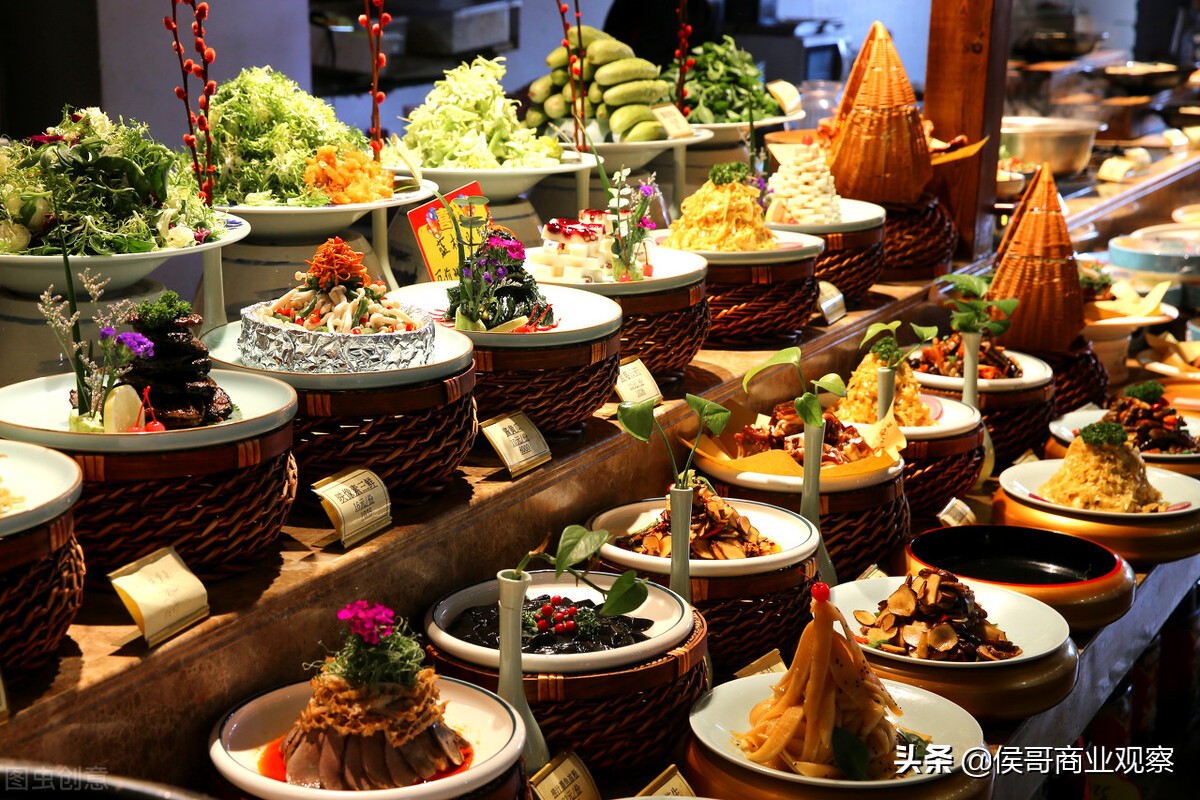 教你怎样把自助餐吃回本钱,十几块钱的自助餐靠什么赚钱