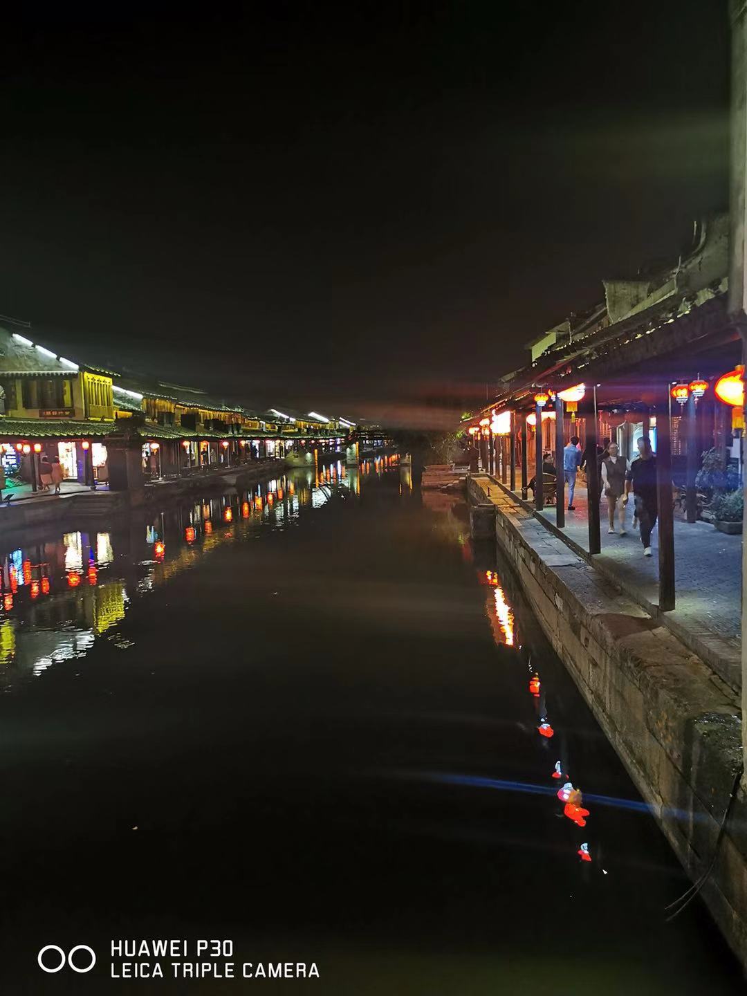 枫泾到西塘最佳时间表,夜晚的枫泾