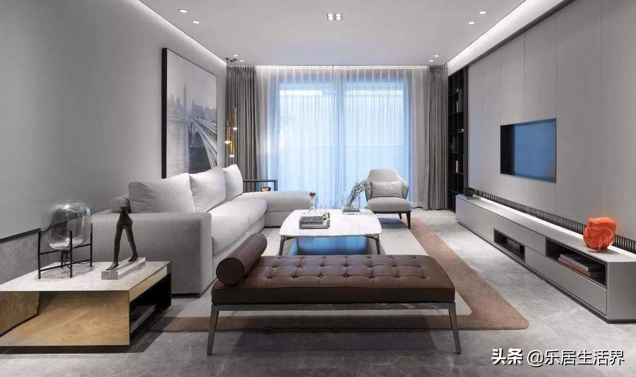 客厅用地砖600*1200还是750*1500,当下最流行的客厅地砖颜色