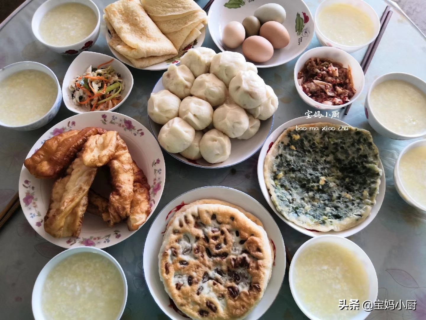 记录在娘家吃吃喝喝的美好时光,娘家最幸福的早餐