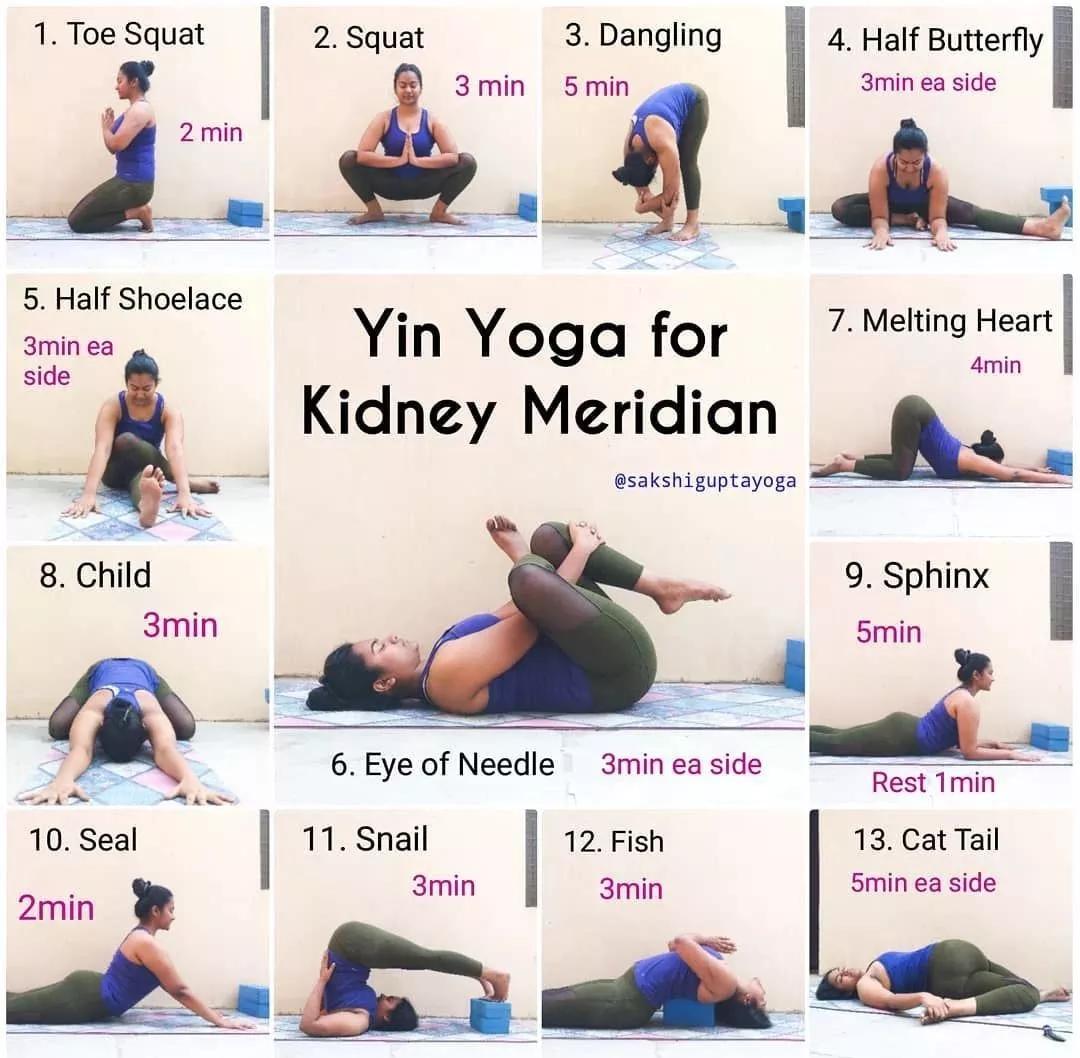 阴瑜伽的好处，谁练谁知道，送你10套超实用的阴瑜伽序列