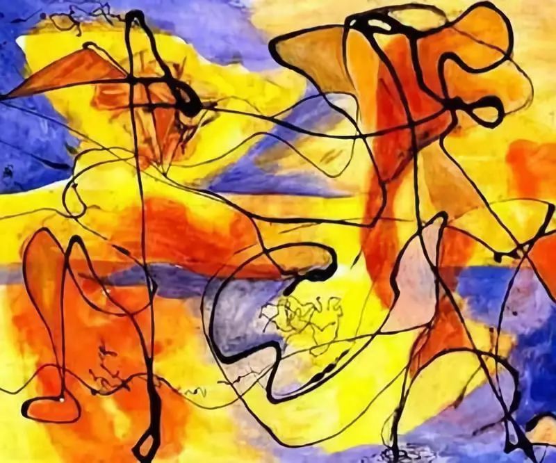 杰克逊波洛克绘画风格,杰克逊波洛克的艺术风格