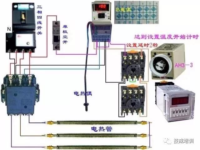 11种断路器接触器电气互锁接线图,交流接触器和断路器的接线图