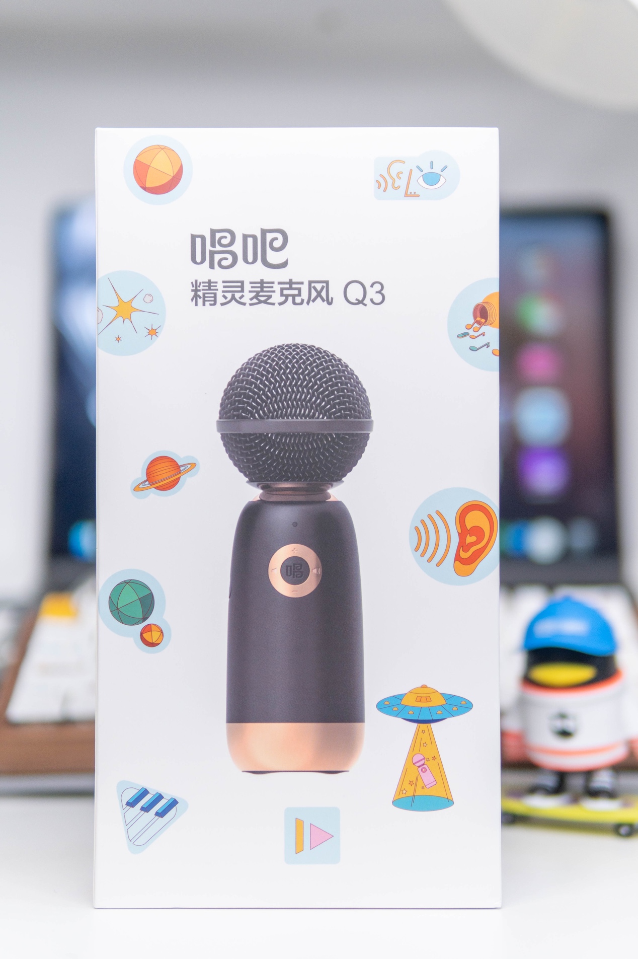 宅家也是K歌之王,唱吧精灵麦克风Q3,你的百万调音师