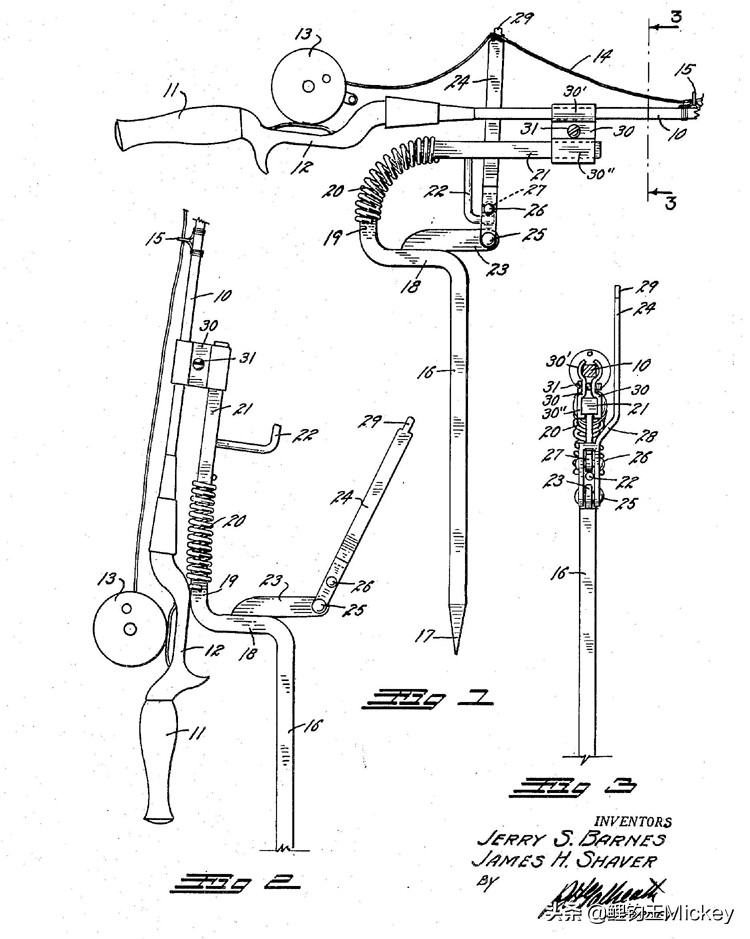 钓鱼自动刺鱼器,自动钓鱼神器怎么发明出来