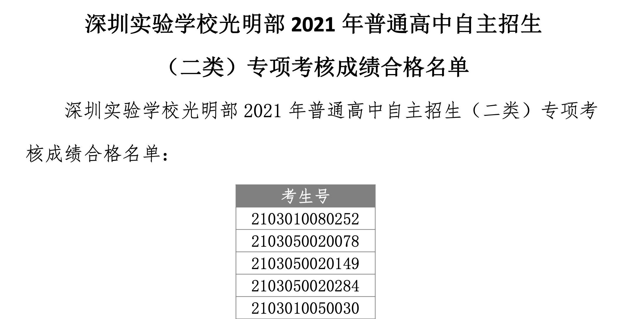 陈女士投诉：深圳实验光明高中招生存在“猫腻”。曰：不太成立