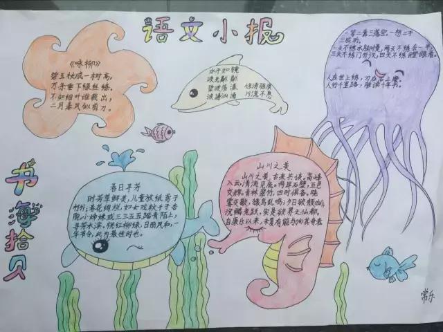 三年级下册语文传统节日的手抄报,三年级下册语文关于读书的手抄报