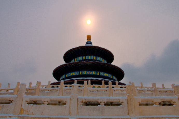 北京天坛民之乐,北京天坛景观