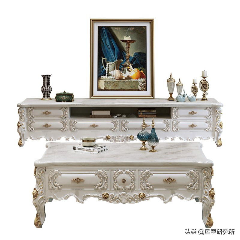 什么茶几电视柜好看实用,小户型电视柜和茶几高颜值