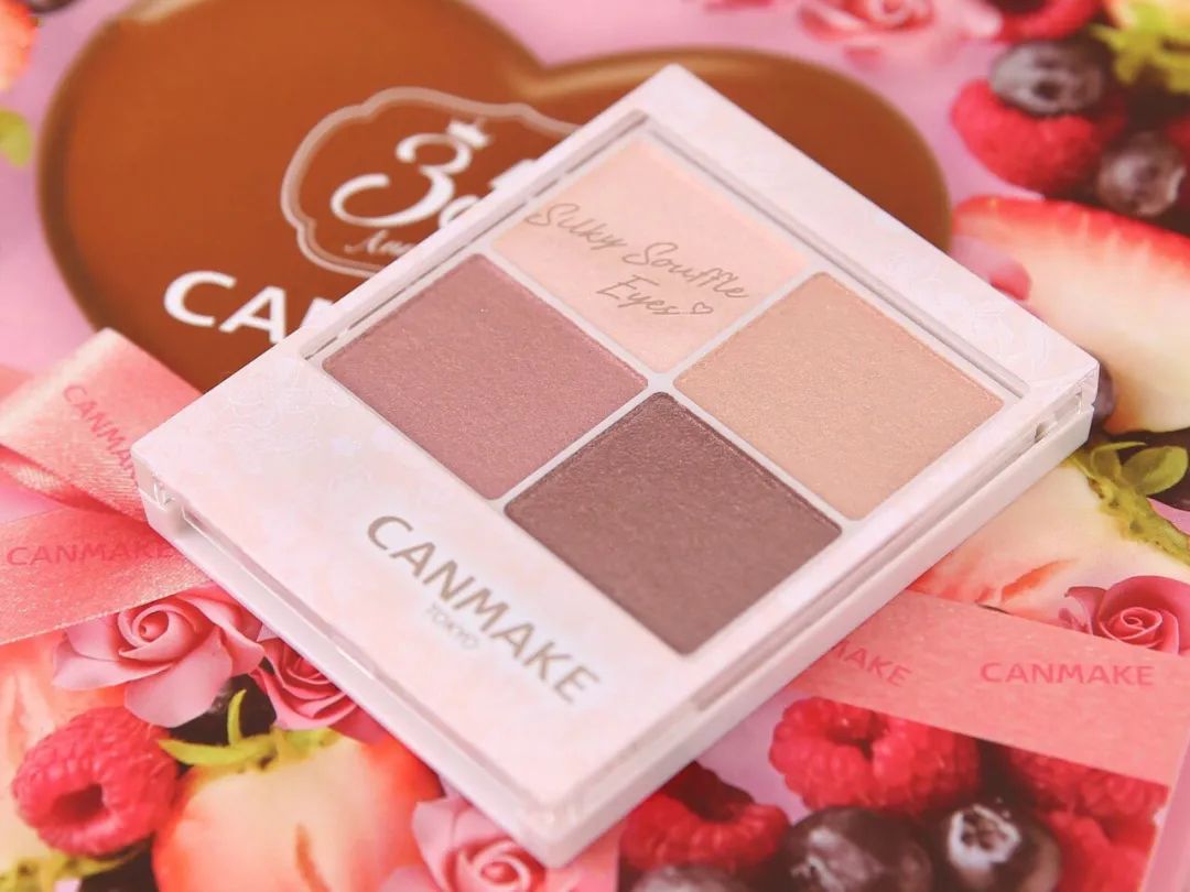 canmake限量版色号12号,canmake五色复古红