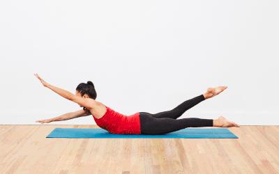 背部肩颈瑜伽,缓解腰颈酸痛的瑜伽动作