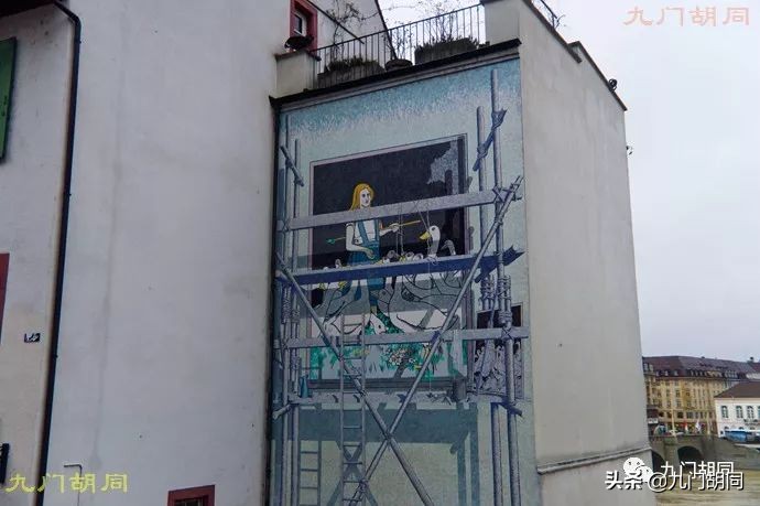 瑞士巴塞尔地图,巴塞尔是瑞士大都市